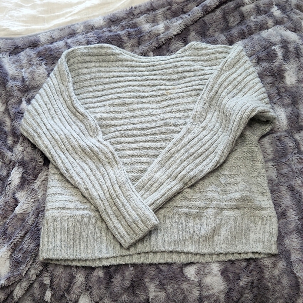 Thick Gray Sweater